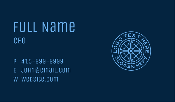 Religious Church Cross  Business Card Design Image Preview