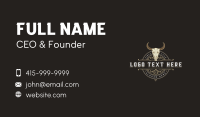 Bull Ranch Western Business Card Preview