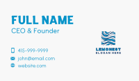 Technology Waves Cyberspace Business Card Image Preview