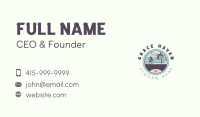 Seaside Beach Resort Business Card Image Preview