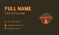 Rockstar Musician Guitar Business Card Design