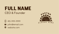 Rustic Wood Cutter Business Card Image Preview