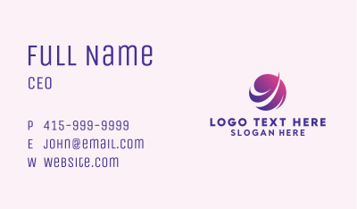 International Globe Logistics  Business Card Image Preview