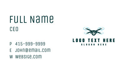 Outdoor Photography Drone Business Card Image Preview
