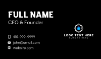 Water Droplet Plumbing Business Card Preview