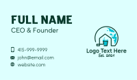 Globe House Bucket Business Card Image Preview