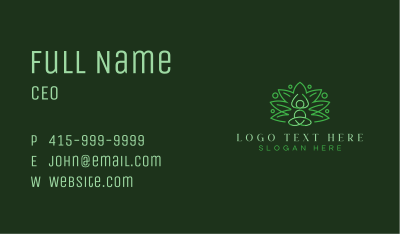 Lotus Spa Zen Business Card Image Preview