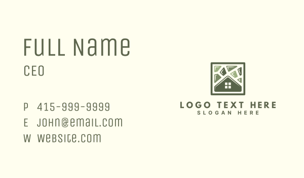 House Floor Decor Business Card Design Image Preview