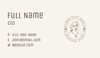Woman Luxury Accessory Business Card Image Preview