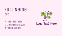 Colorful Butterfly Doodle Business Card Image Preview