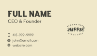 Generic Vintage Cursive  Business Card Image Preview