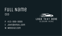 Fast Car Drag Racing Business Card Image Preview