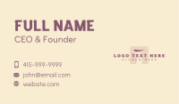 Classic Landmark Building Business Card Image Preview