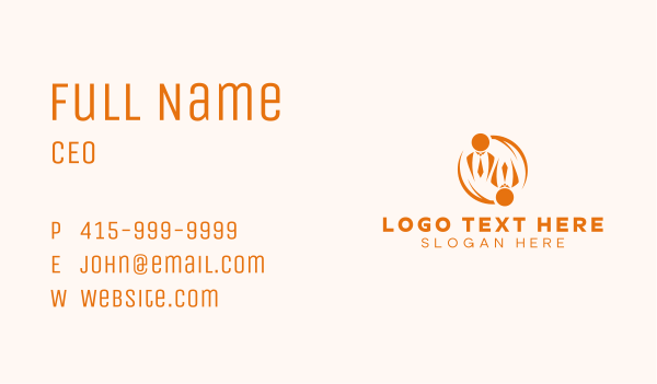 Corporate Job Employee Business Card Design Image Preview