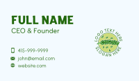 Herb Branch Leaf Business Card Design