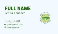 Herb Branch Leaf Business Card Image Preview