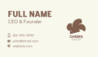 Brown Chef Hat Business Card Image Preview