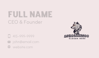 Fierce Wolf Esport Gaming Business Card Image Preview