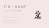 Fierce Wolf Esport Gaming Business Card Image Preview