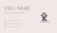 Fierce Wolf Esport Gaming Business Card Image Preview