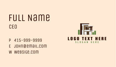 Residential Property House Business Card Image Preview