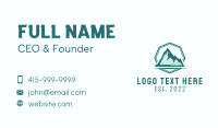 Rustic Iceberg  Business Card Design