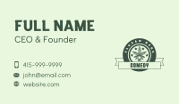 Natural Hemp Extract Business Card Design