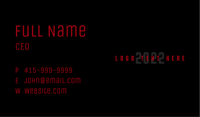 Business Overlap Wordmark Business Card Image Preview