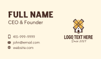 Beer Windmill  Business Card Image Preview