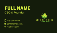 Leaf Landscaping Maintenance Business Card Preview