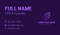 Psychologist Rehab Teletherapy Business Card Preview