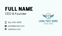 Mountain Camping Emblem  Business Card Image Preview