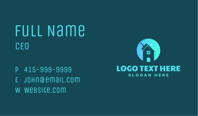 House Clean Maintenance Business Card Image Preview