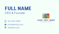 Globe Book Learning Business Card Design