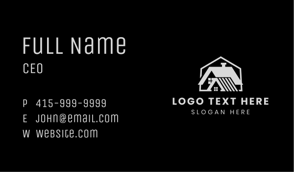 House Roof Renovation Business Card Design Image Preview