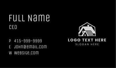 House Roof Renovation Business Card Image Preview