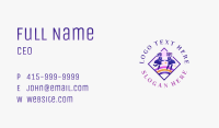 Children Rainbow Daycare Business Card Image Preview