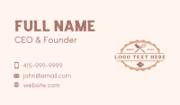 Chef Hat Whisk Bakery Business Card Image Preview