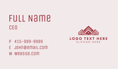 Roofing Builder Repair Business Card Image Preview