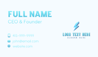 Thunder Bolt Charge Business Card Preview