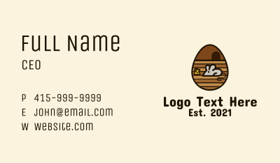 Mouse Egg  Business Card Image Preview