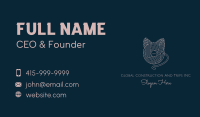 Bear Crochet Yarn Business Card Image Preview