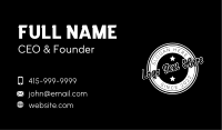 Circle Star Streetwear Barber Business Card Image Preview