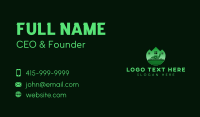 Lawn Mower Landscaping Business Card Design