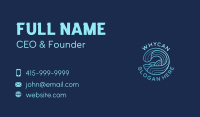 Ocean Waves Surfer Business Card Image Preview