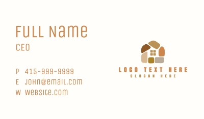 Flooring Stone House Business Card Image Preview