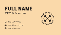Barbell Weights Training Business Card Preview
