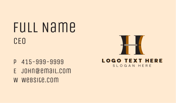 Hotel Property Architect  Business Card Design Image Preview