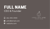 Florist Hand Decorator Business Card Image Preview