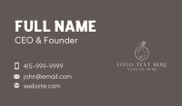 Florist Hand Decorator Business Card Image Preview